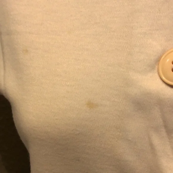 Shortie Top Mini Sleeves Pale Coral Fits Woman’s Small - Picture 3 of 6